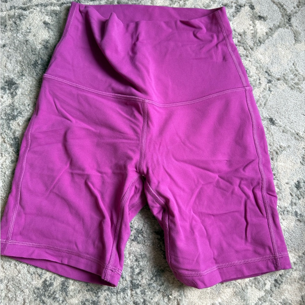 lululemon athletica Magenta Bike Shorts